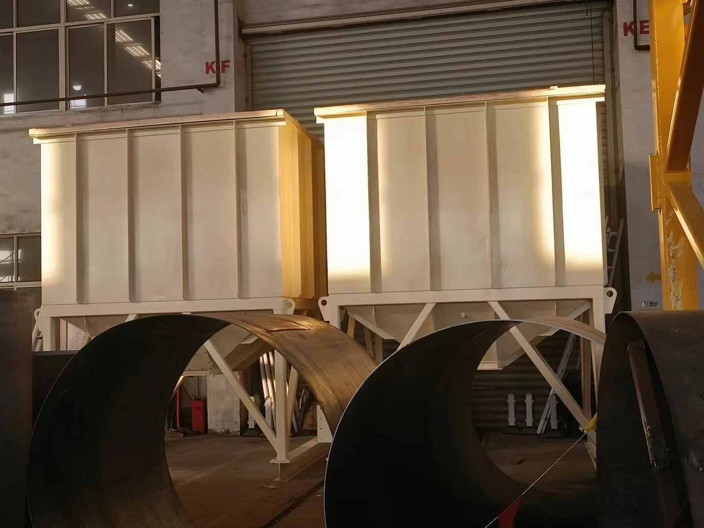 Completed environmental control equipment at the AuSSE factory