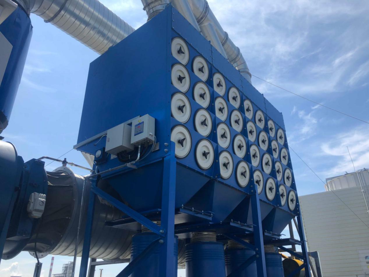 Explosion-Proof Cartridge Dust Collection System for Plastic Manufacturing project photo 2