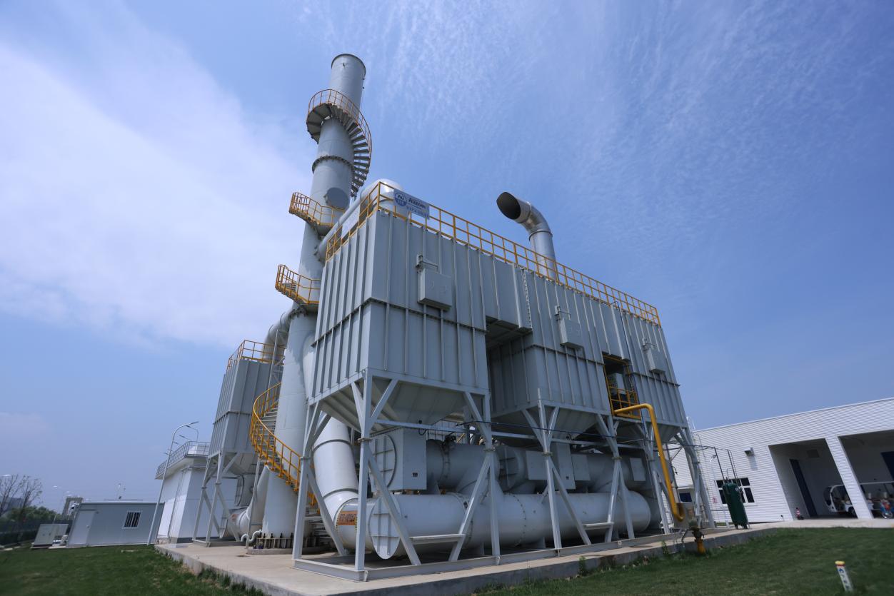 VOC & Dust Treatment System for Coatings Production project photo