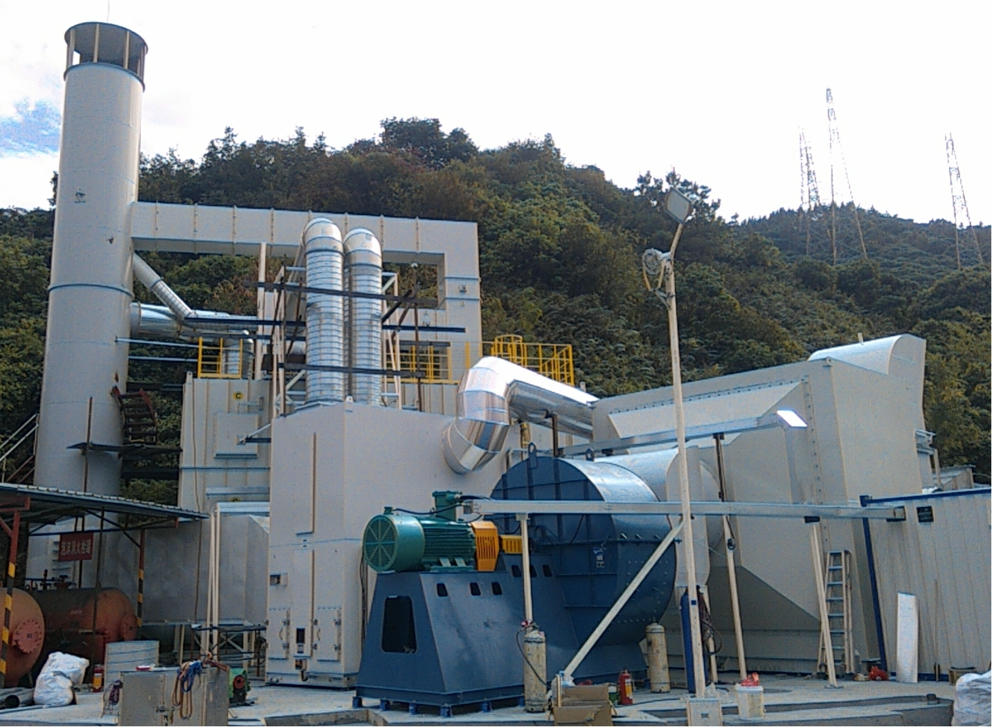 VOC Treatment System for Paint Production (Zeolite + RTO System) project photo 2