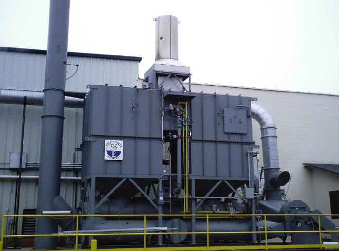VOC Treatment System for Plastic Production project photo